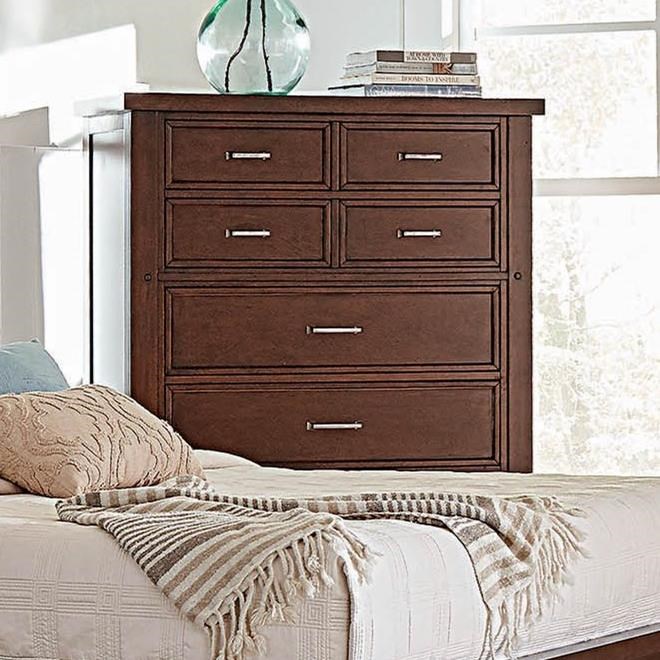 Coaster Barstow Transitional Chest of Drawers with FeltLined Top